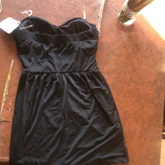 Mini strapless Dress - Picture 2 of 3